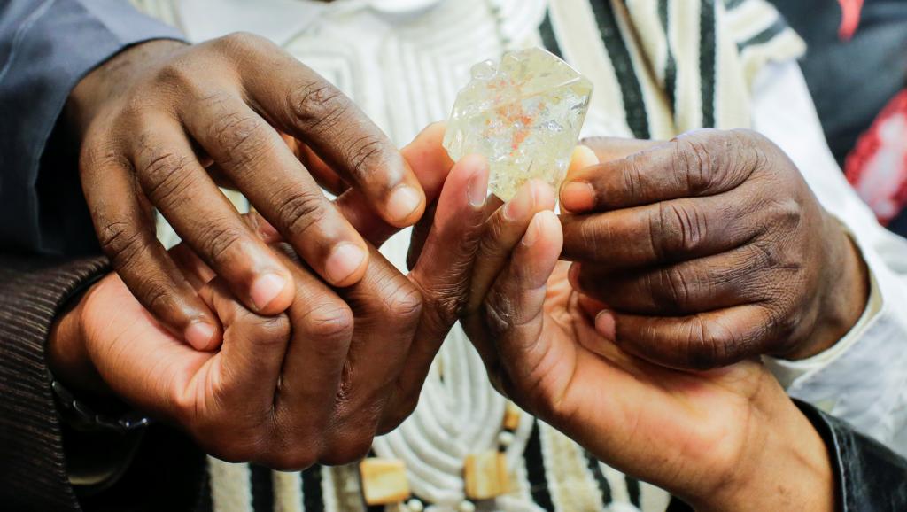 Sierra Leone: un «diamant de la paix» aux enchères à New York