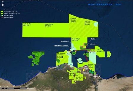 Égypte : début de la production de gaz naturel sur le champ offshore Qattameya