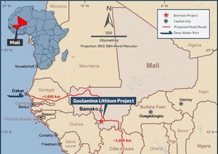 Mali : Goulamina fait partie des plus grands actifs de lithium de haute qualité à travers le monde