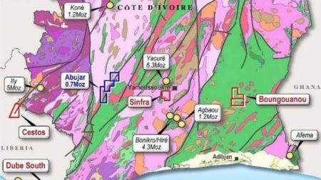 Côte d’Ivoire : Tietto Minerals obtient un permis environnemental au projet aurifère Abujar